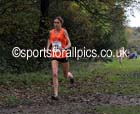 Rosie Smith (Durham City) leads the senior womens Northern Cross Country Relays. Photo: David T. Hewitson/Sports for All Pics